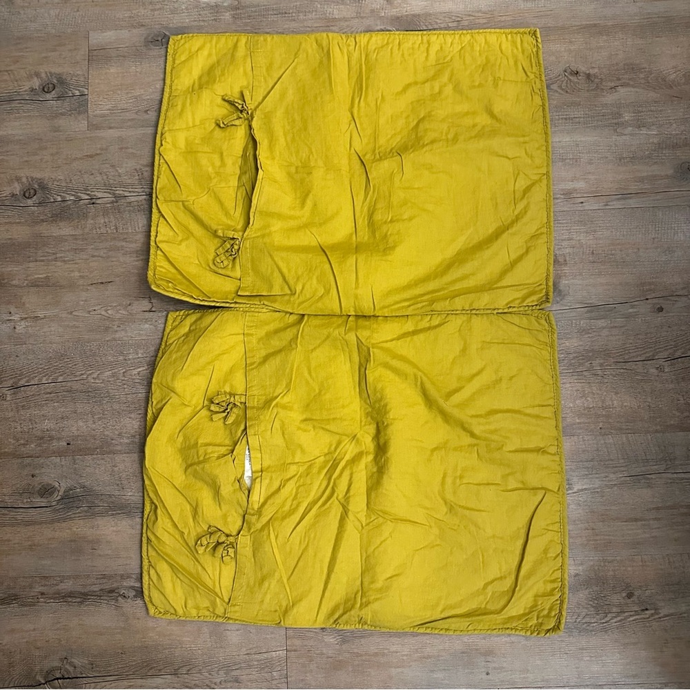 Patchwork Quilted Placemats - Yellow and Black - Picture 2 of 4